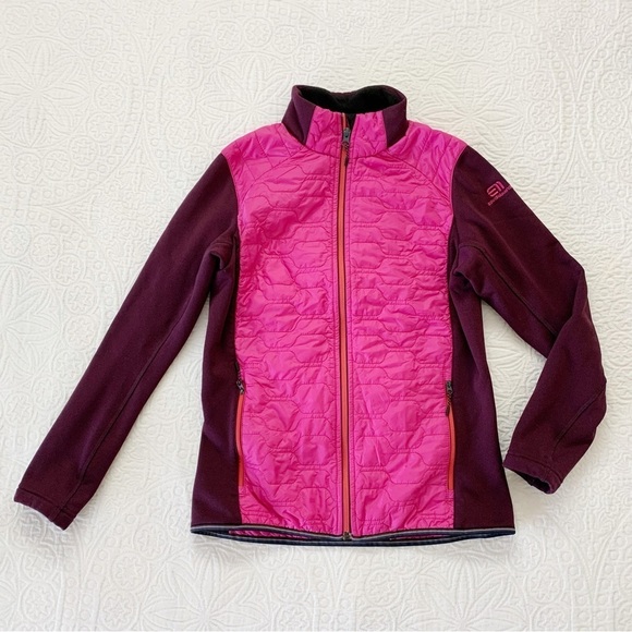 Elevenate Women's Fusion Technical Midlayer Jacket, Pink / Purple - Picture 2 of 5